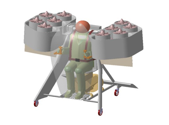 Advanced Individual Backpack VTOL Aircraft (AIBVA) Advanced Individual Backpack VTOL Aircraft (AIBVA)